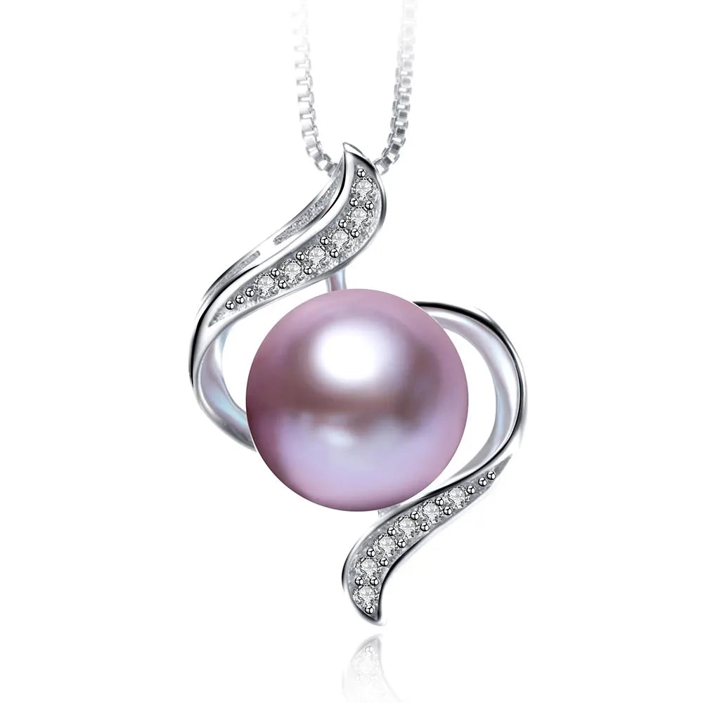 Pearl Bread Round Necklace
