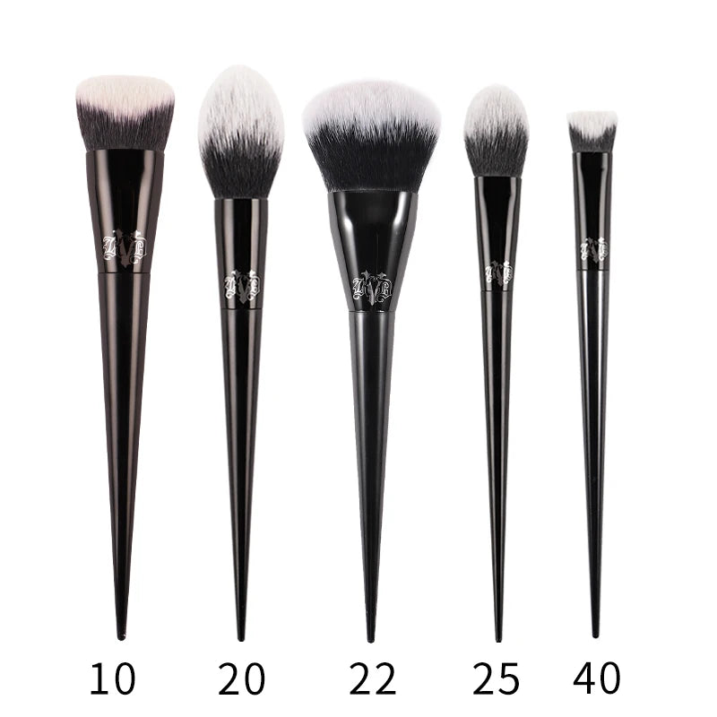Kat Von D Makeup Brush Set & Kit Foundation Blush Highlight Concealer Powder Sculpting Eyeshadow Brush KVD Brand Makeup Brush