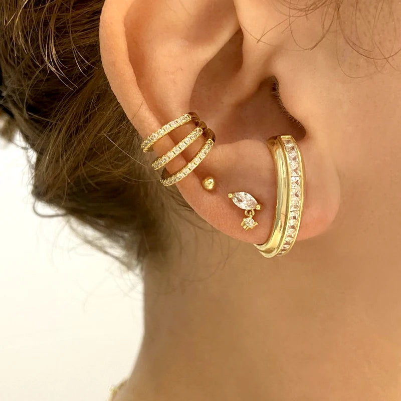 Crystal Stud Earrings