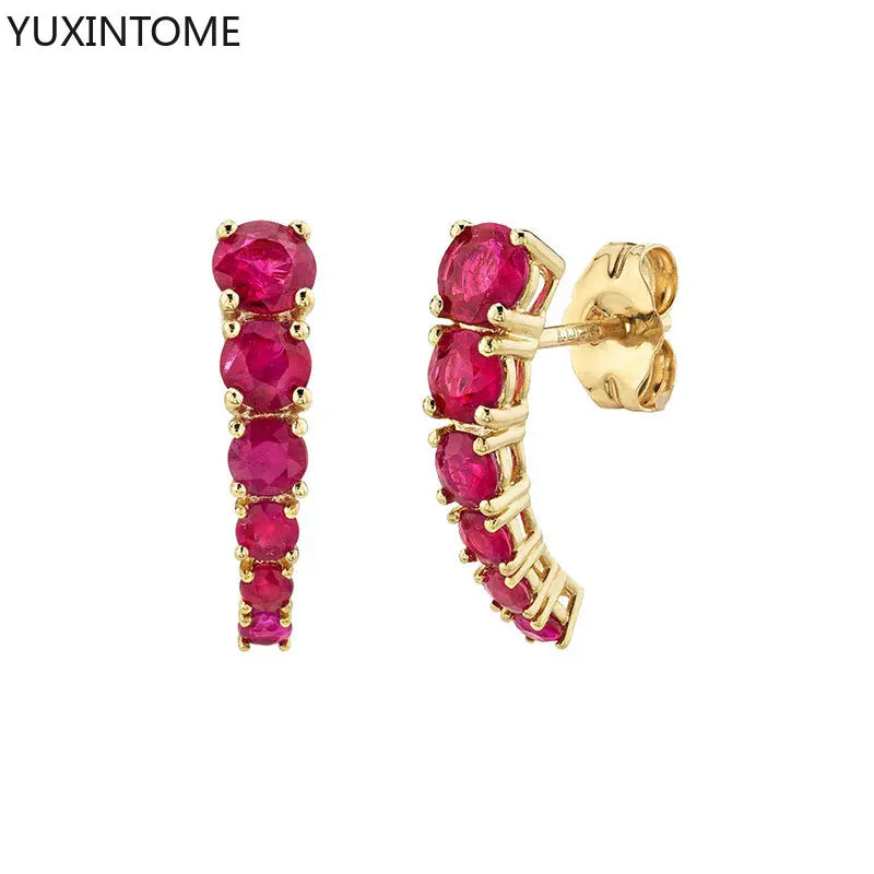 Crystal Stud Earrings