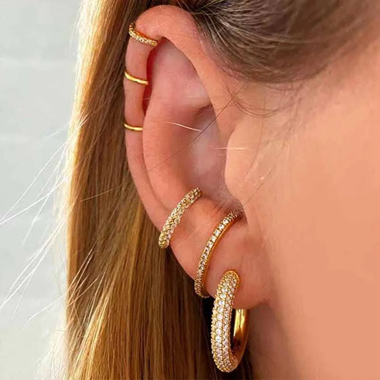 Crystal Stud Earrings