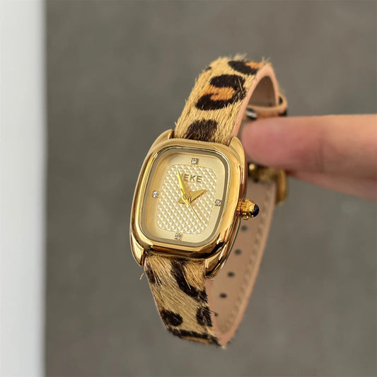 Antique Style Leopard Watch