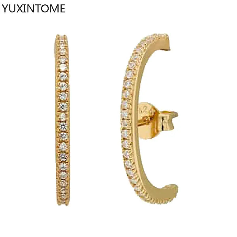 Crystal Stud Earrings