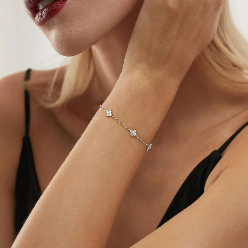 Four-leaf Flower Bracelet