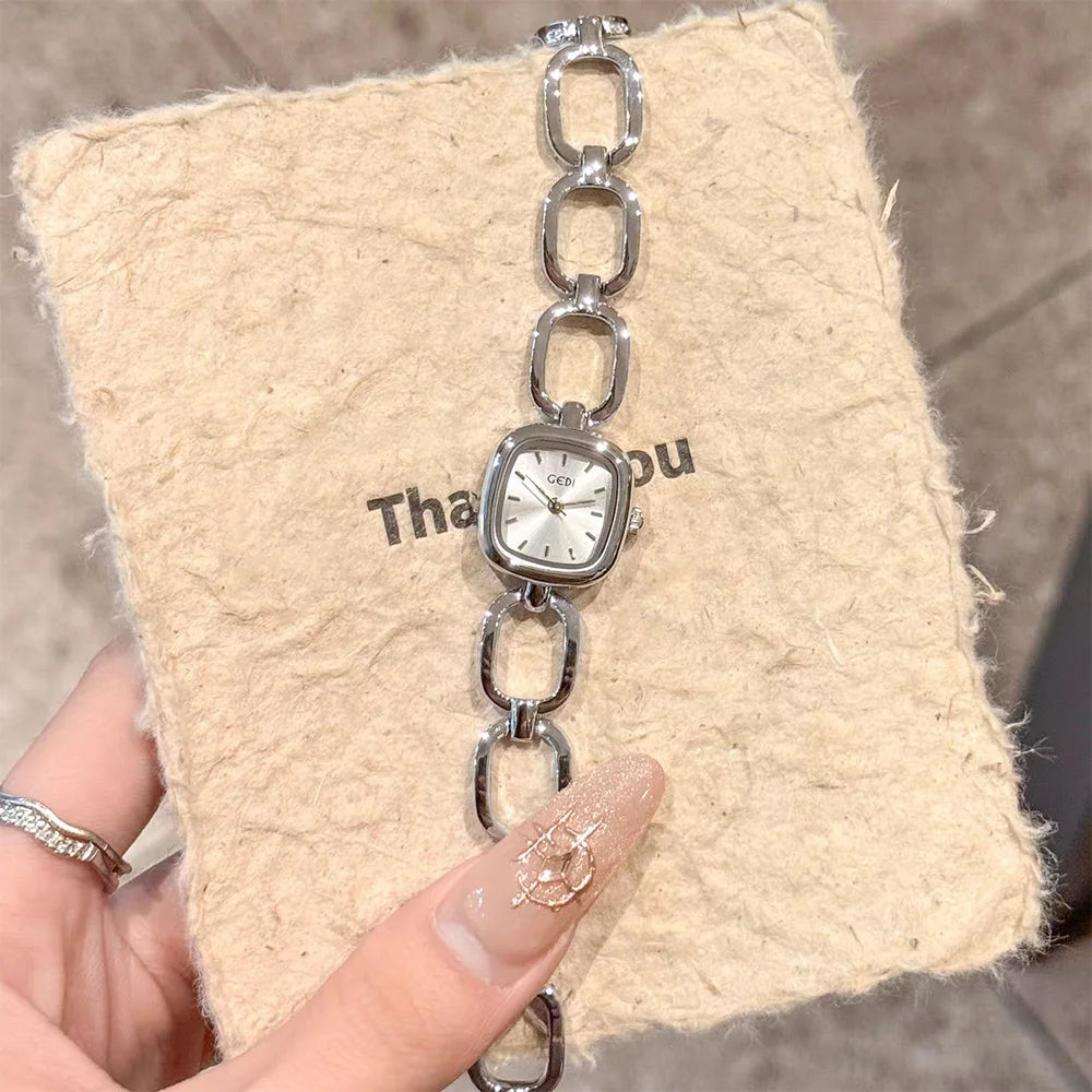 Hollowed Out Bracelet Women's Watch