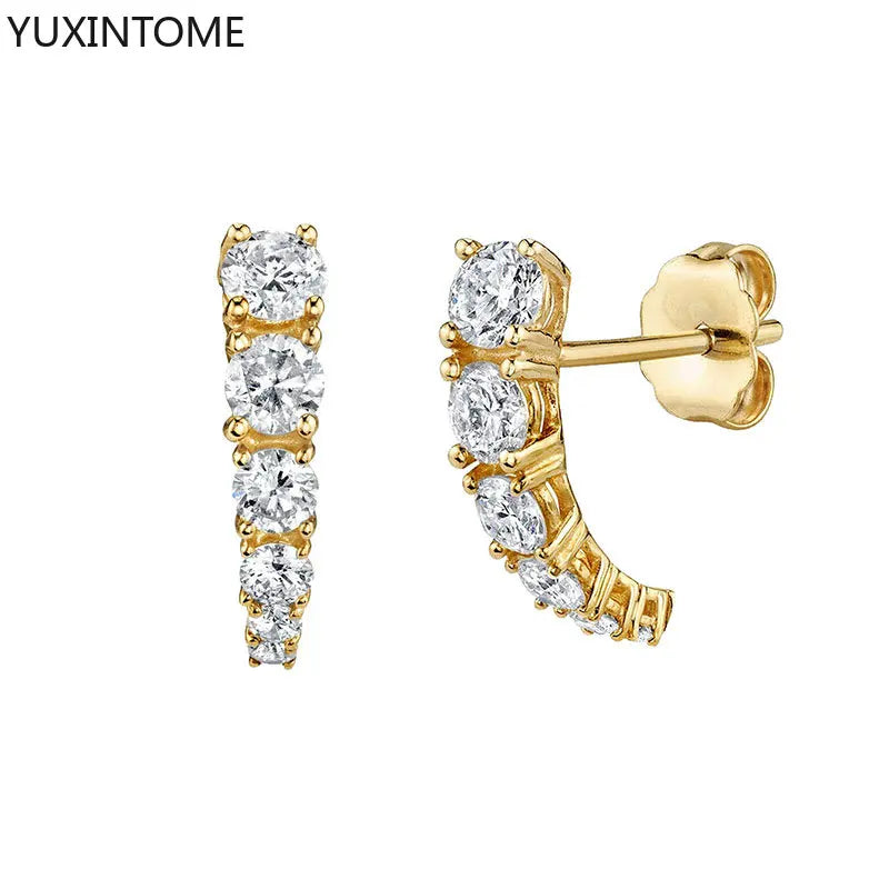 Crystal Stud Earrings