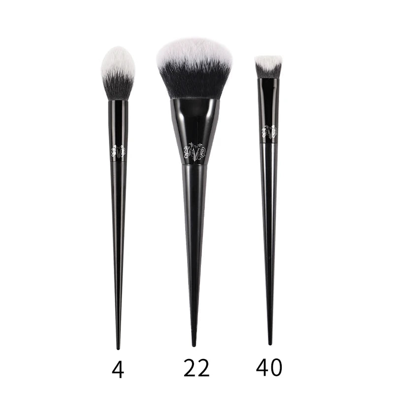 Kat Von D Makeup Brush Set & Kit Foundation Blush Highlight Concealer Powder Sculpting Eyeshadow Brush KVD Brand Makeup Brush