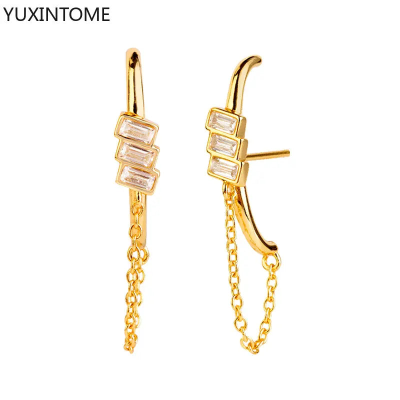 Crystal Stud Earrings