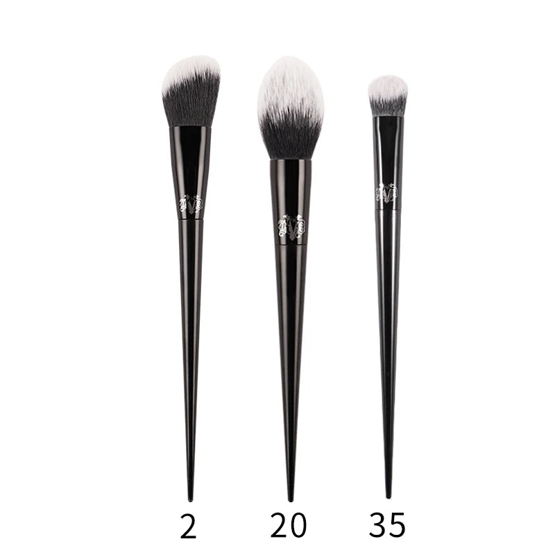 Kat Von D Makeup Brush Set & Kit Foundation Blush Highlight Concealer Powder Sculpting Eyeshadow Brush KVD Brand Makeup Brush
