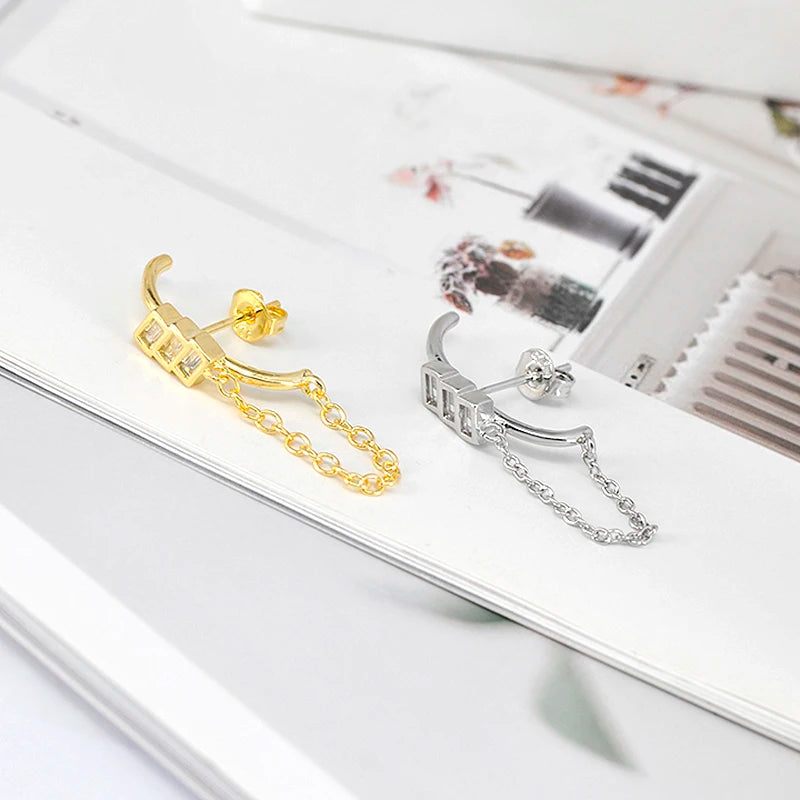Crystal Stud Earrings