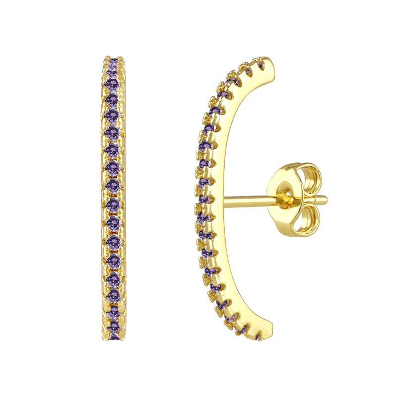 Crystal Stud Earrings