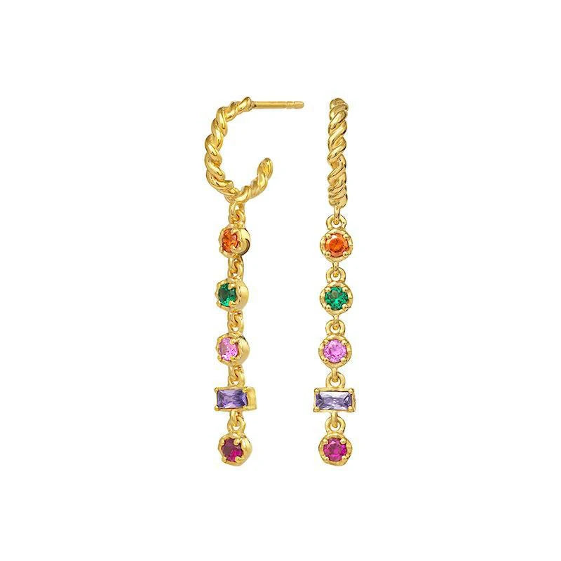 Crystal Stud Earrings