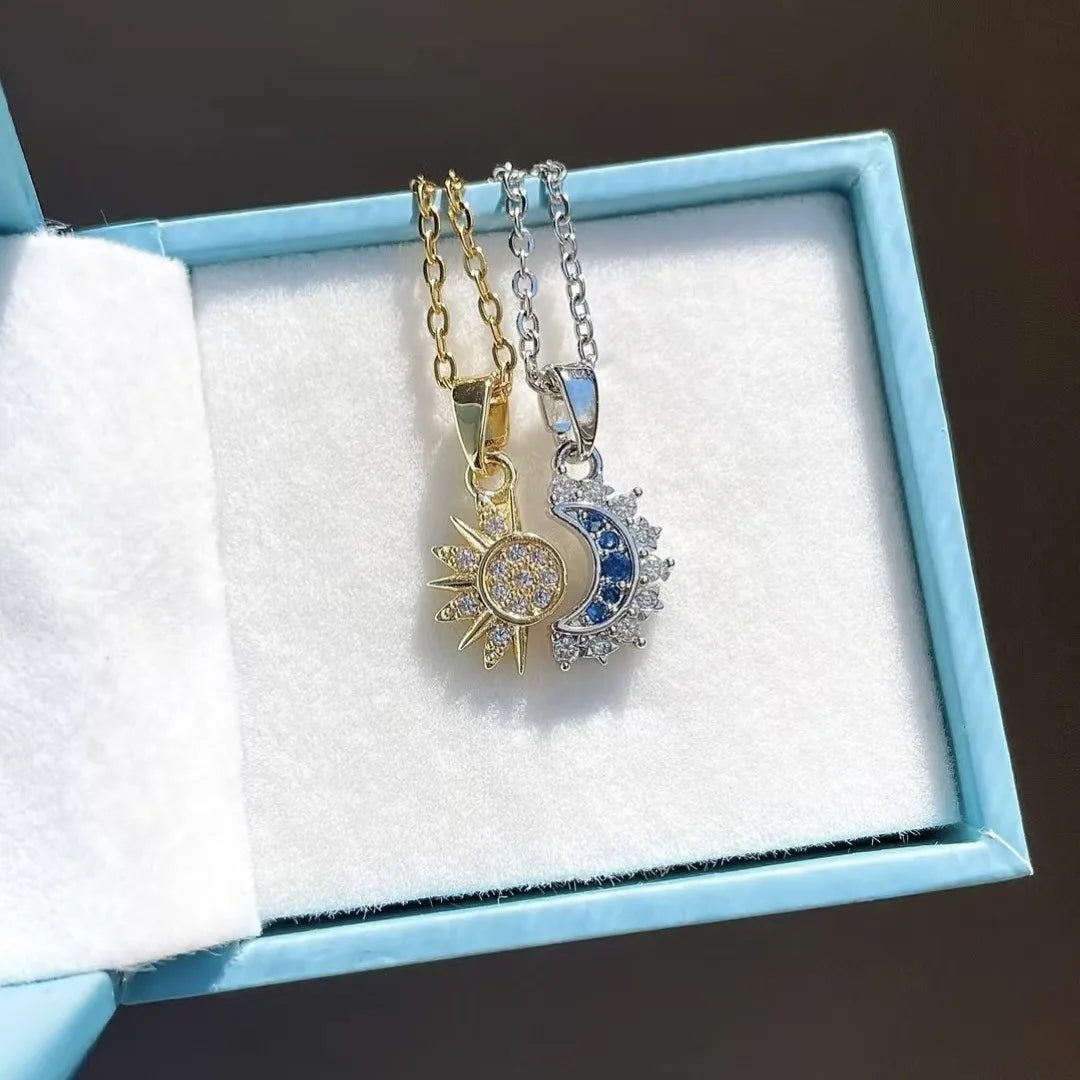 Sun And Moon  Necklace