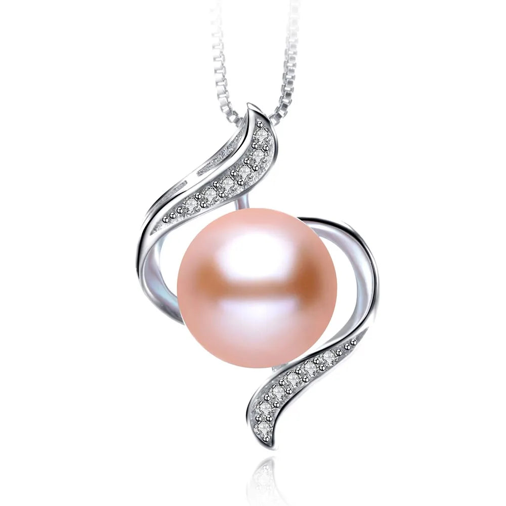 Pearl Bread Round Necklace