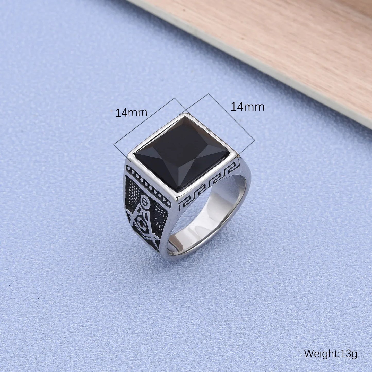 Onyx Men Ring
