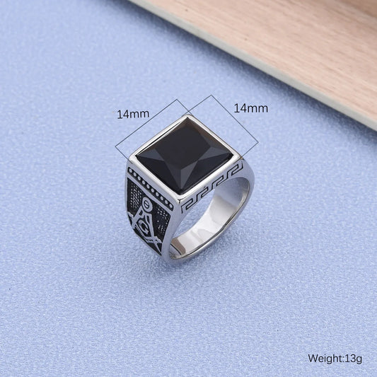 Onyx Men Ring