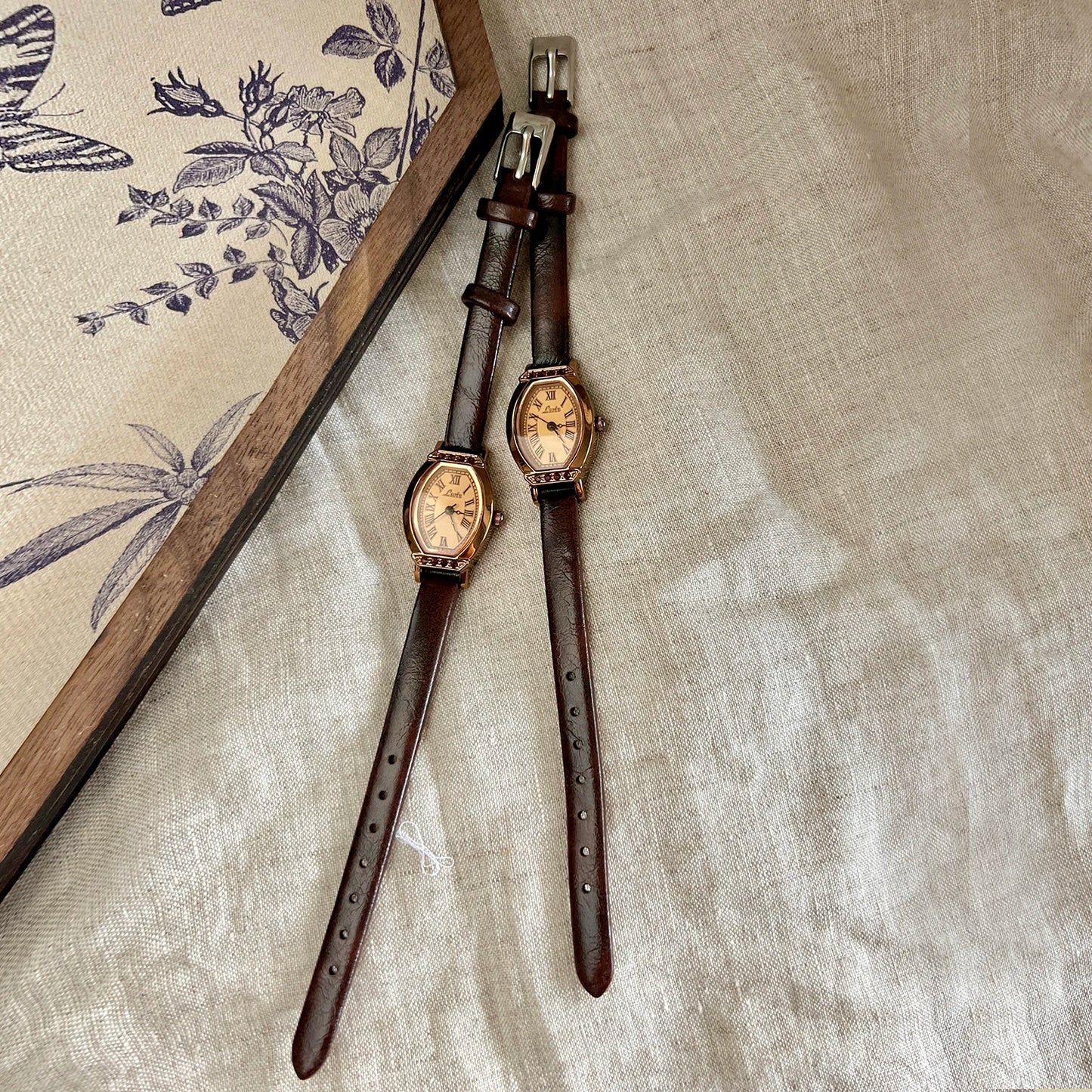 Vintage Coffee Brown Watch