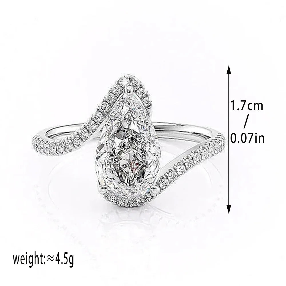Pear Cut Ring