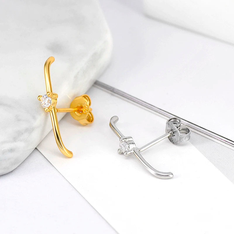 Crystal Stud Earrings