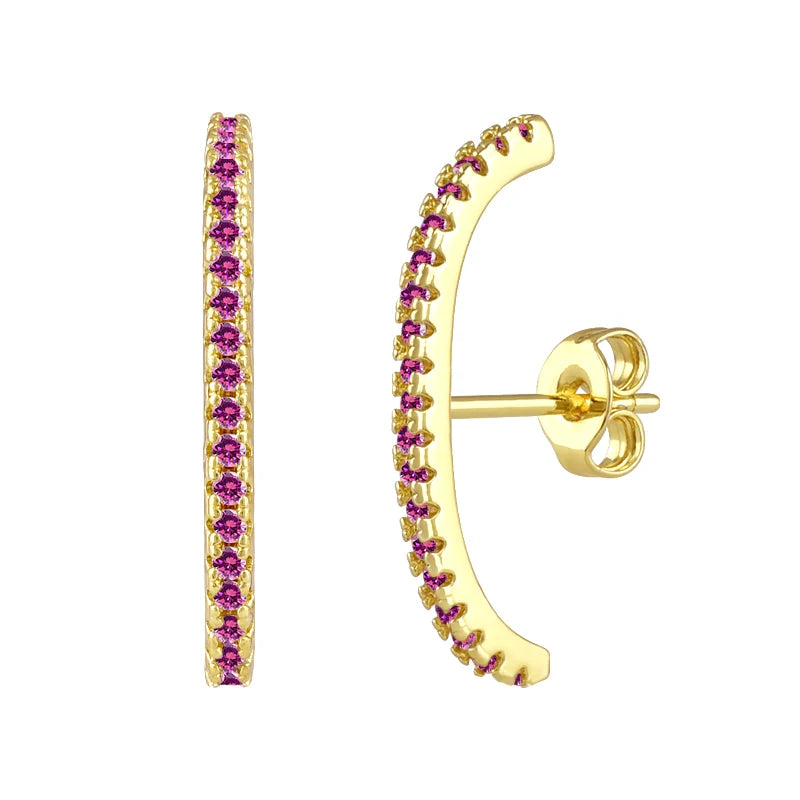 Crystal Stud Earrings