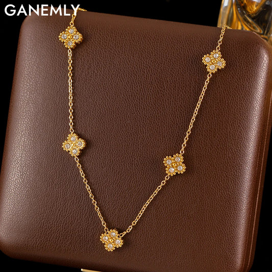 Clover Flower Necklace