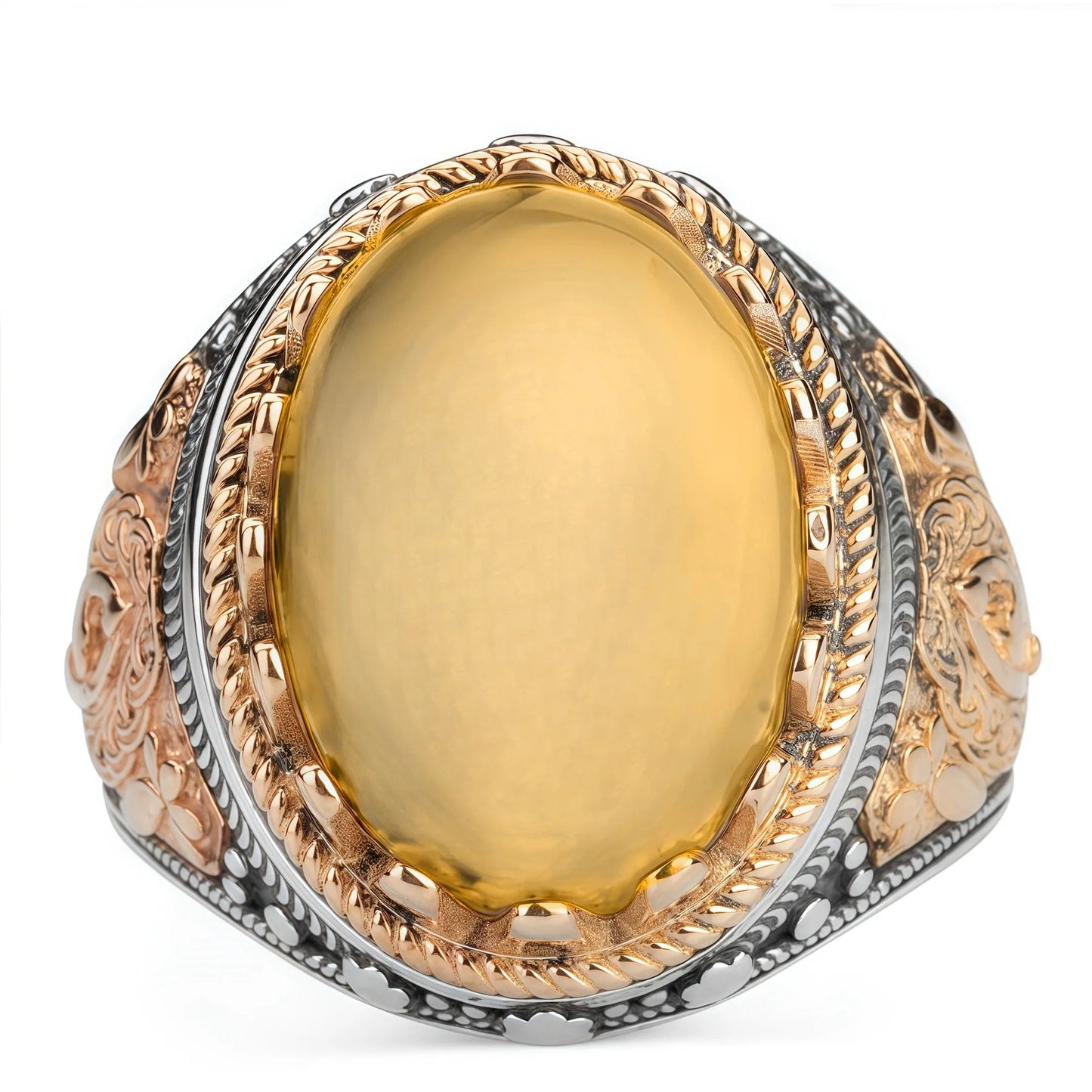 Alloy ring retro men's punk ring