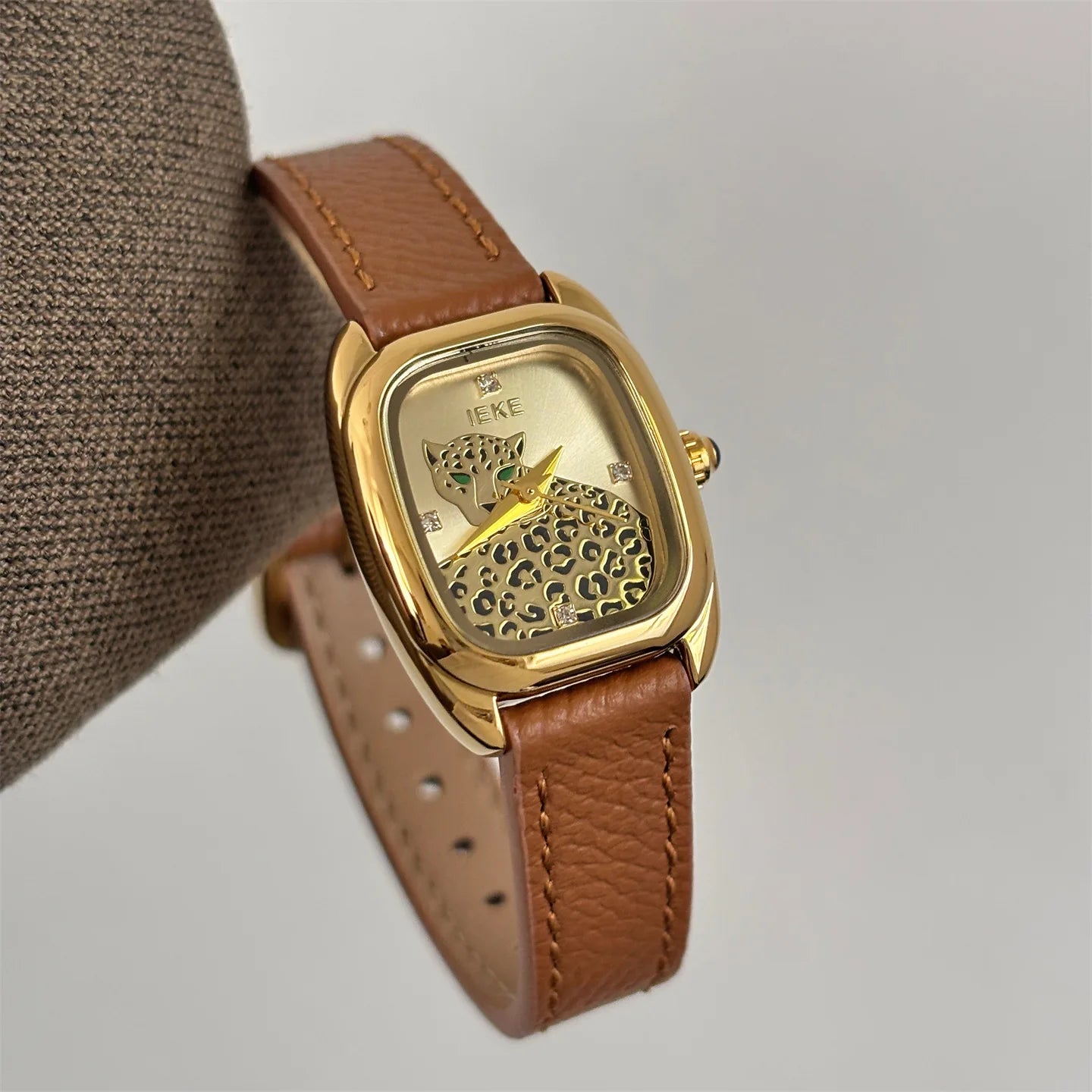 Antique Style Leopard Watch