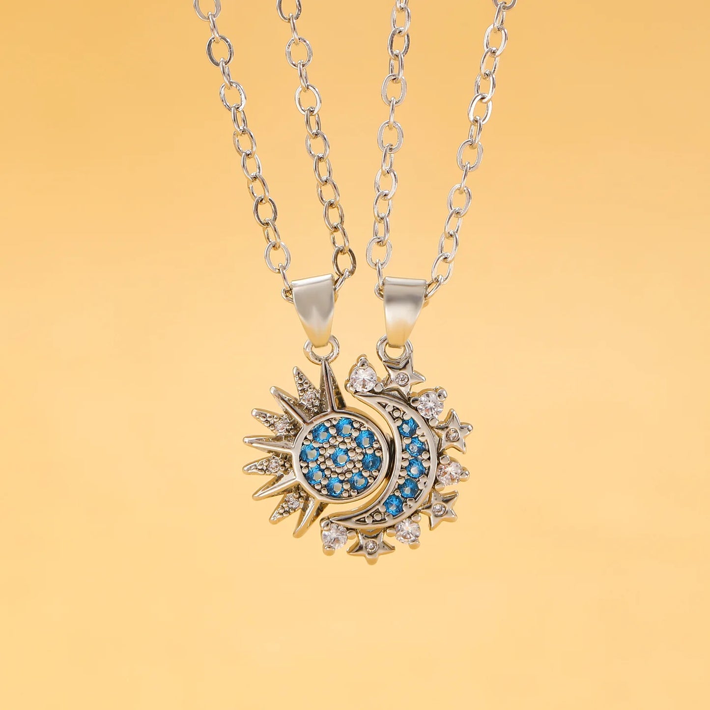 Sun And Moon  Necklace