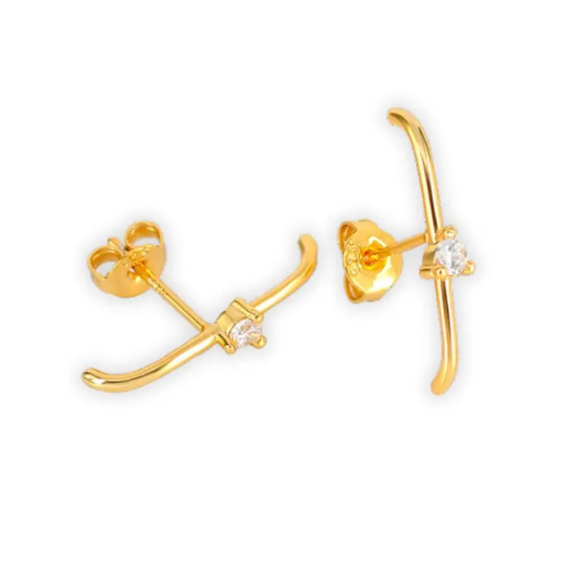 Crystal Stud Earrings