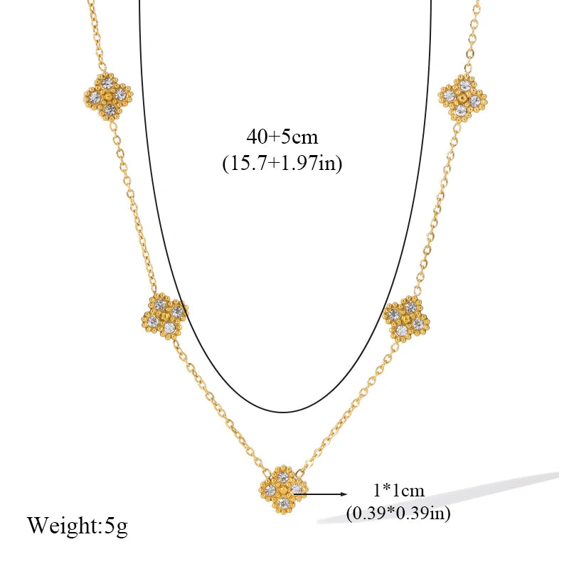 Clover Flower Necklace