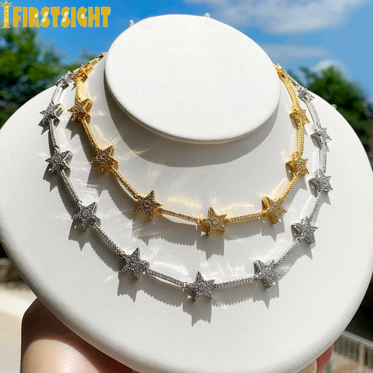 Iced Out Star Necklace