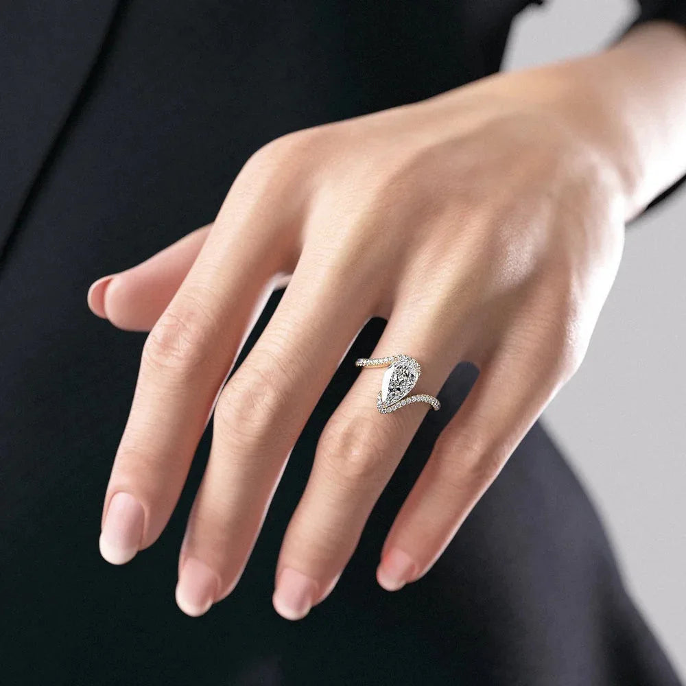 Pear Cut Ring