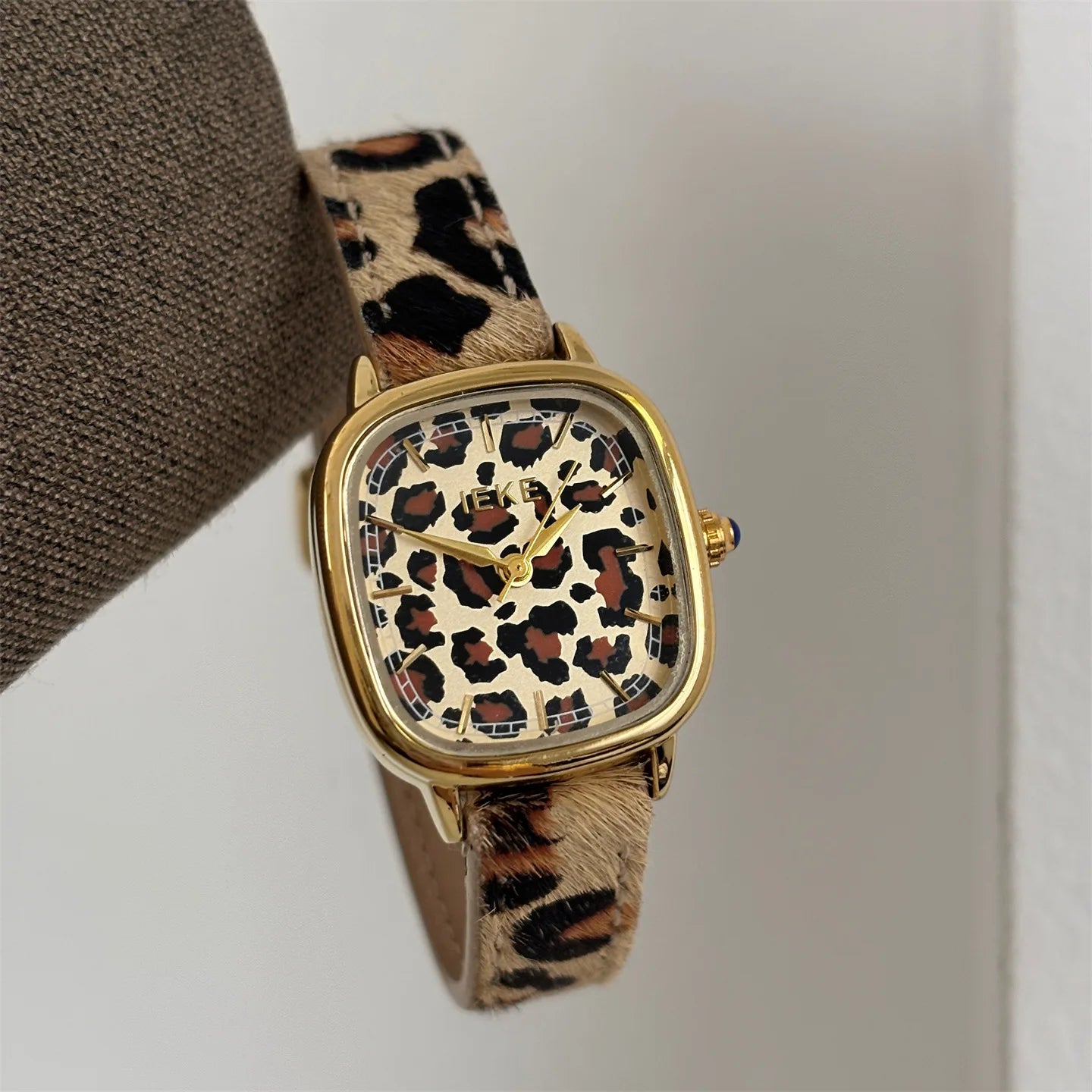 Antique Style Leopard Watch