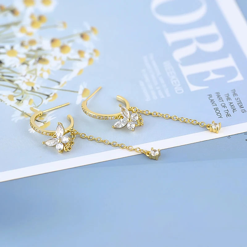 Crystal Stud Earrings