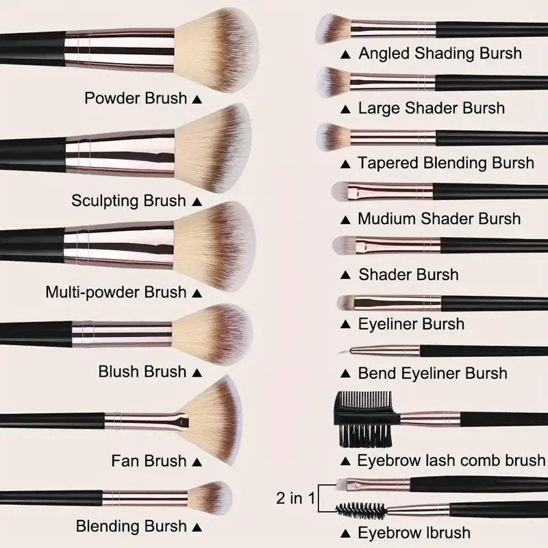 Makeup Brushes Set