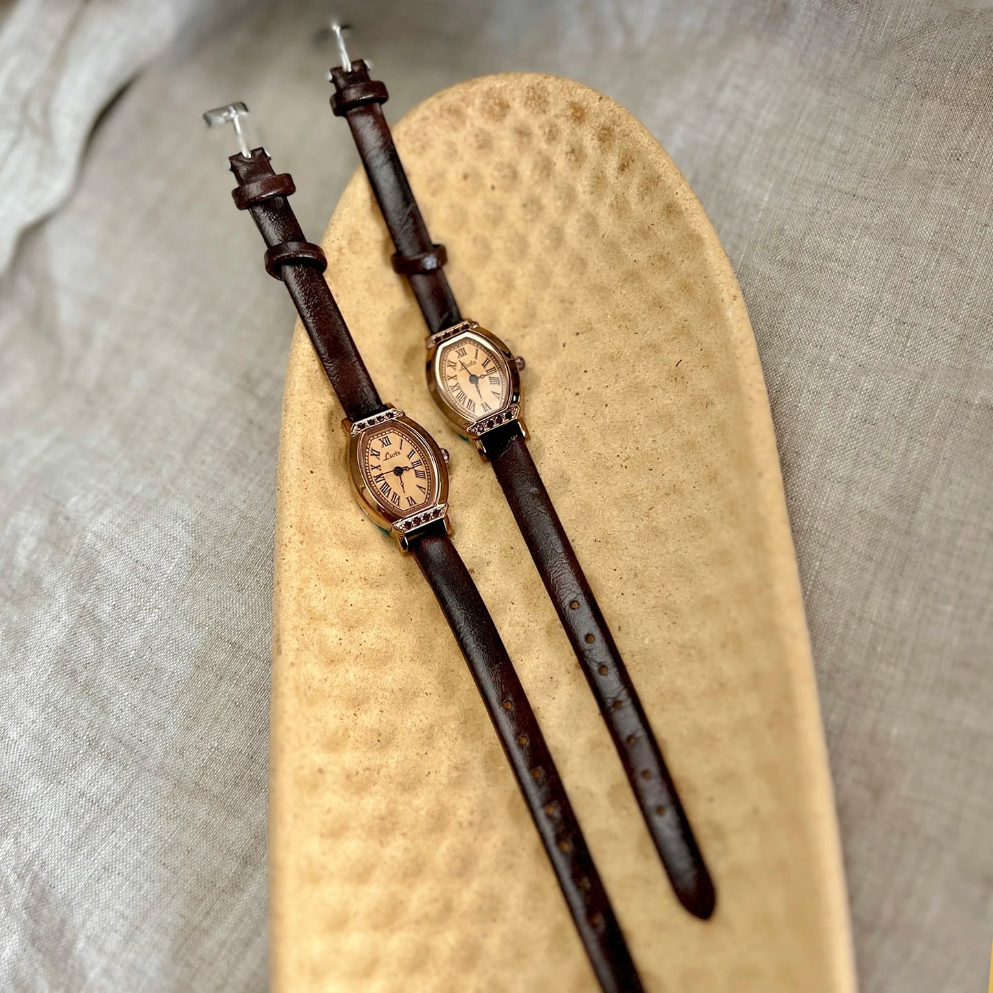 Vintage Coffee Brown Watch