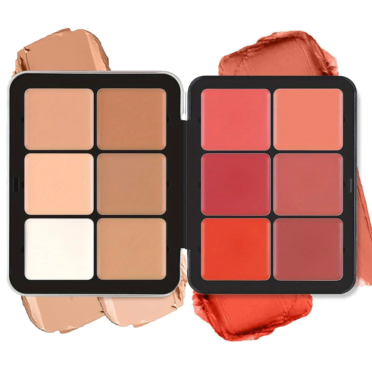 12-color concealer blush cream matte highlight contour makeup all-in-one palette