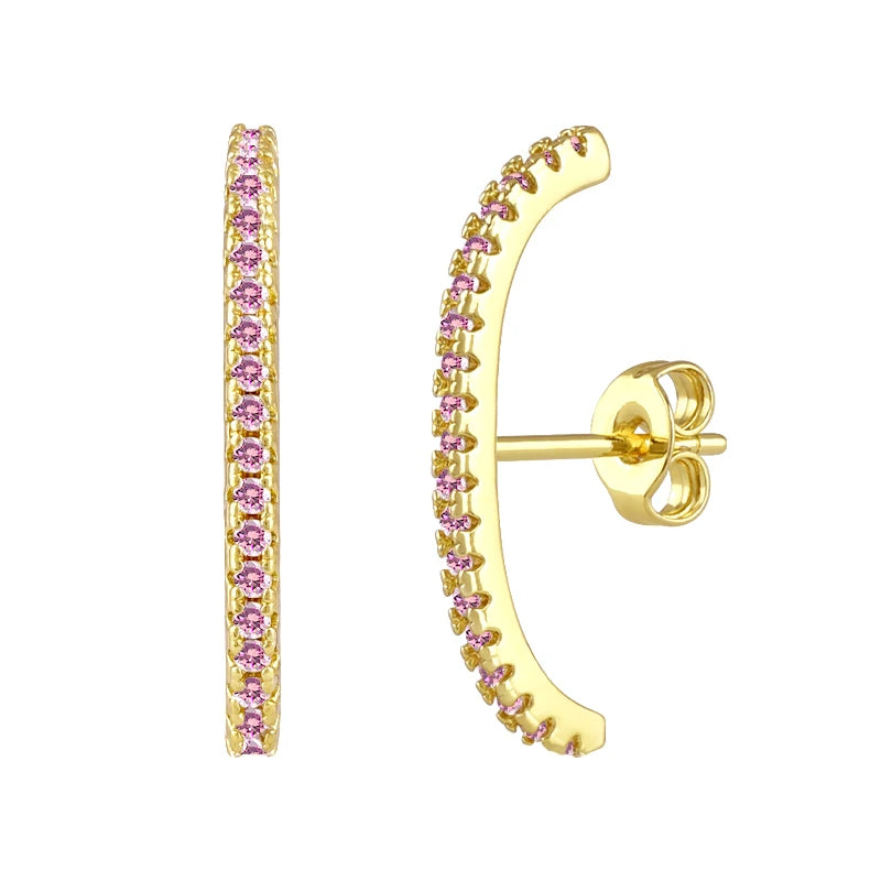 Crystal Stud Earrings