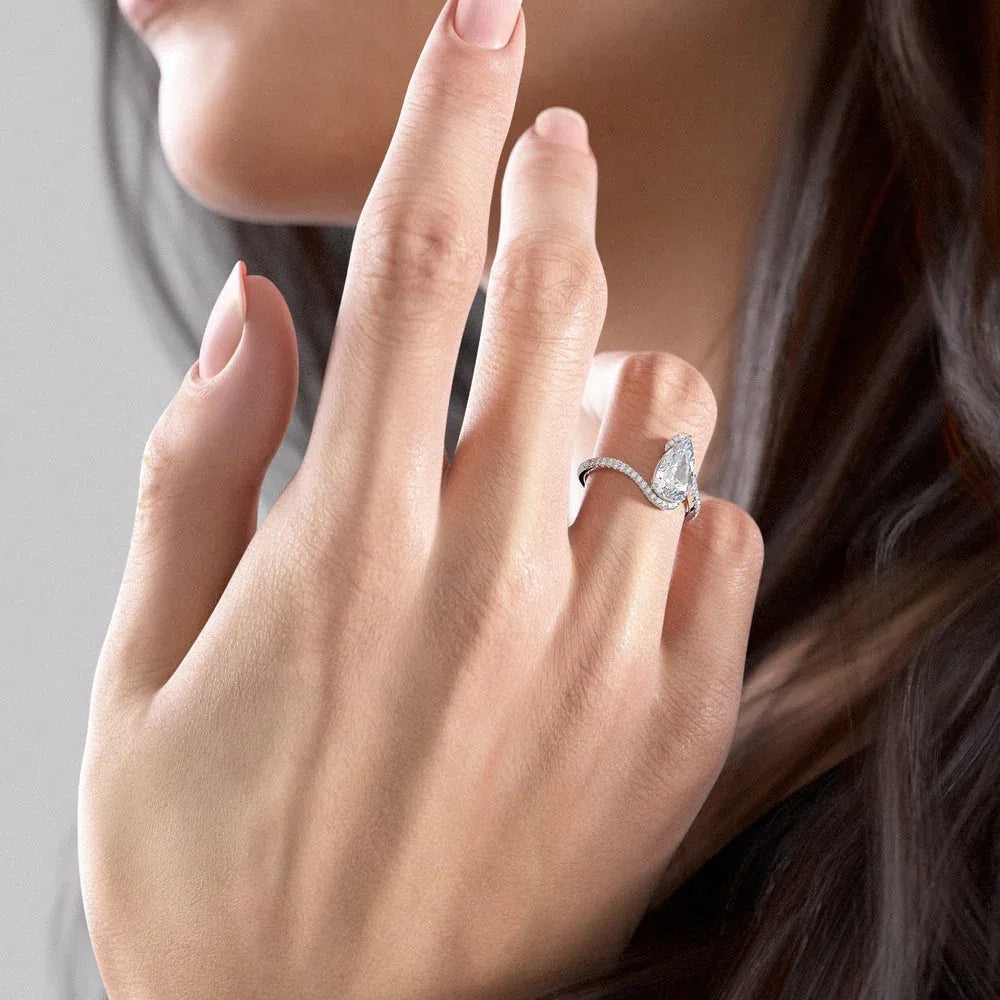 Pear Cut Ring